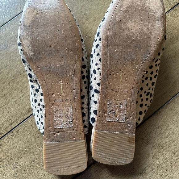 Dolce Vita mules size 7.5 cowhide - Picture 2 of 3